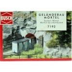 Geländebau Mörtel steingrau