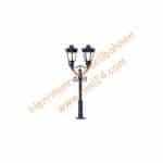 HO Parklaterne zweiflammig