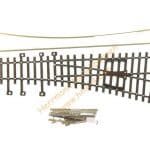 HO Weichenbausatz rechts 15°