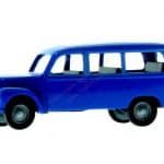 TT Framo Bus blau/grau