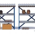 TT Hochregale mit Hubwagen