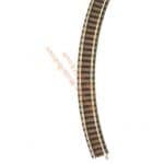 N geb. Gleis R1 192 mm 45°