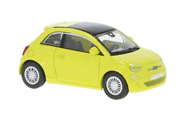 HO Fiat 500e gelb