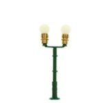 N Kugelleuchte zweiflammig