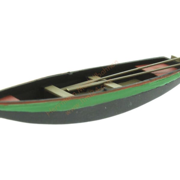 HO Ruderboot grün