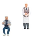 HO Kellner und Gäste