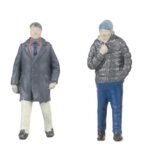 HO Passanten im Winter