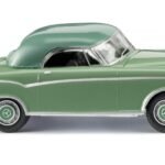 HO MB 220 Coupé hellgrün