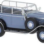 HO Mercedes G4 blau 1938