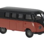 HO VW T1a Kombi schwarz/rot