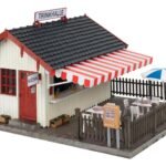 LGB Kiosk mit Biergarten