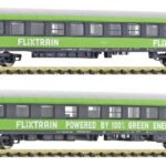 N Set Reisezugwagen Flixtrain