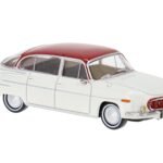 HO Tatra 603-2 weiss/rot