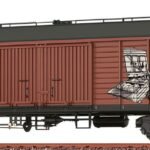 HO ged. Güterwagen DR Ep.IV